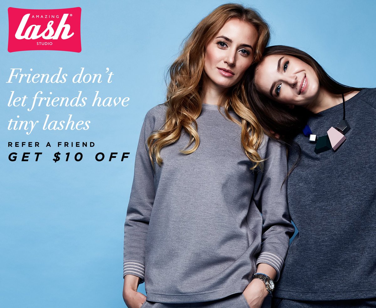 SummitFairALS's tweet photo. Don't keep it a secret.  Refer a friend and get $10 OFF your next full set of lashes.

Call for an appointment. https://t.co/EKWWli93RN