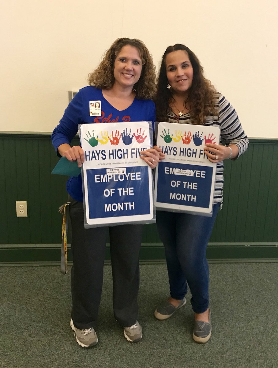 Celebrating two very fabulous and positive staff memebers <a href="/Buda_Bulldogs/">Buda Elementary</a> #BESInspire
