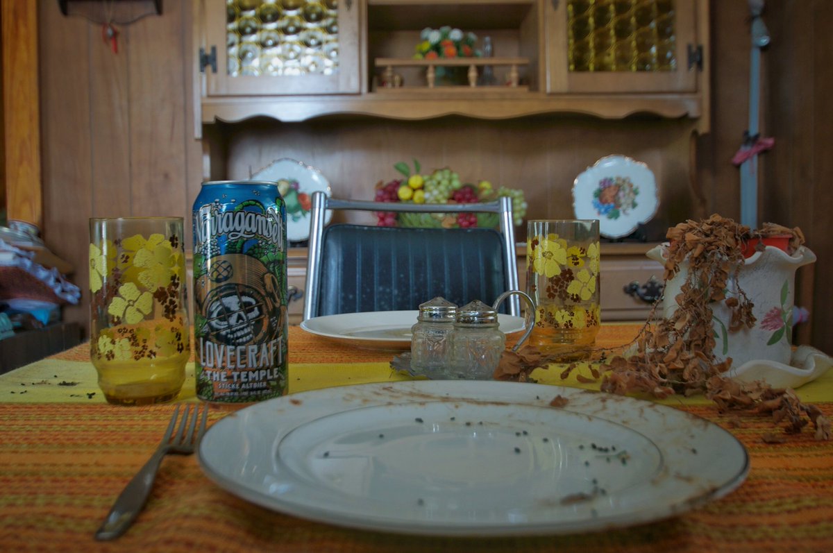 "Searchers after horror haunt strange, far places." #HPLovecraft <a href="/gansettbeer/">Narragansett Beer</a> #WeirdWednesday