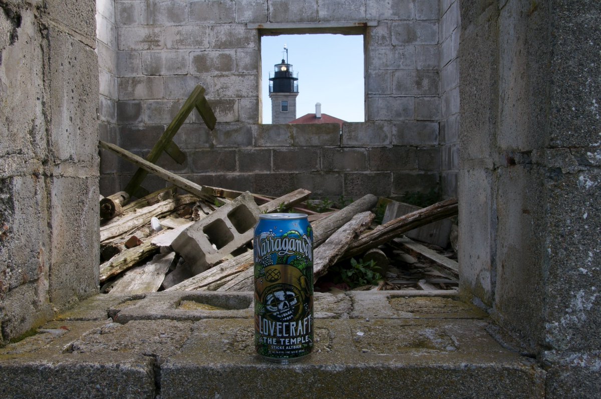 "That is not dead which can eternal lie, And with strange aeons even death may die." #HPLovecraft <a href="/Gansettbeer/">Narragansett Beer</a> #WeirdWednesday