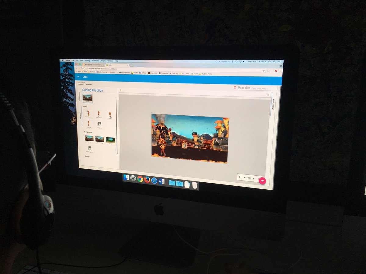 Students setting the scene on our <a href="/TechSmartKids/">Tech Smart Kids</a> coding practice today! #bsdfutureready <a href="/directoragalvan/">Veronica Galvan</a> <a href="/melissa_holz/">Melissa Holz</a>