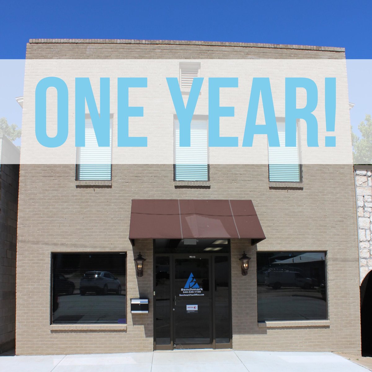 BenchmarkSmart's tweet photo. Today is the ONE YEAR anniversary of our location in #GrahamAmerica! We thank the community for its support! https://t.co/gyCsRBToUe
