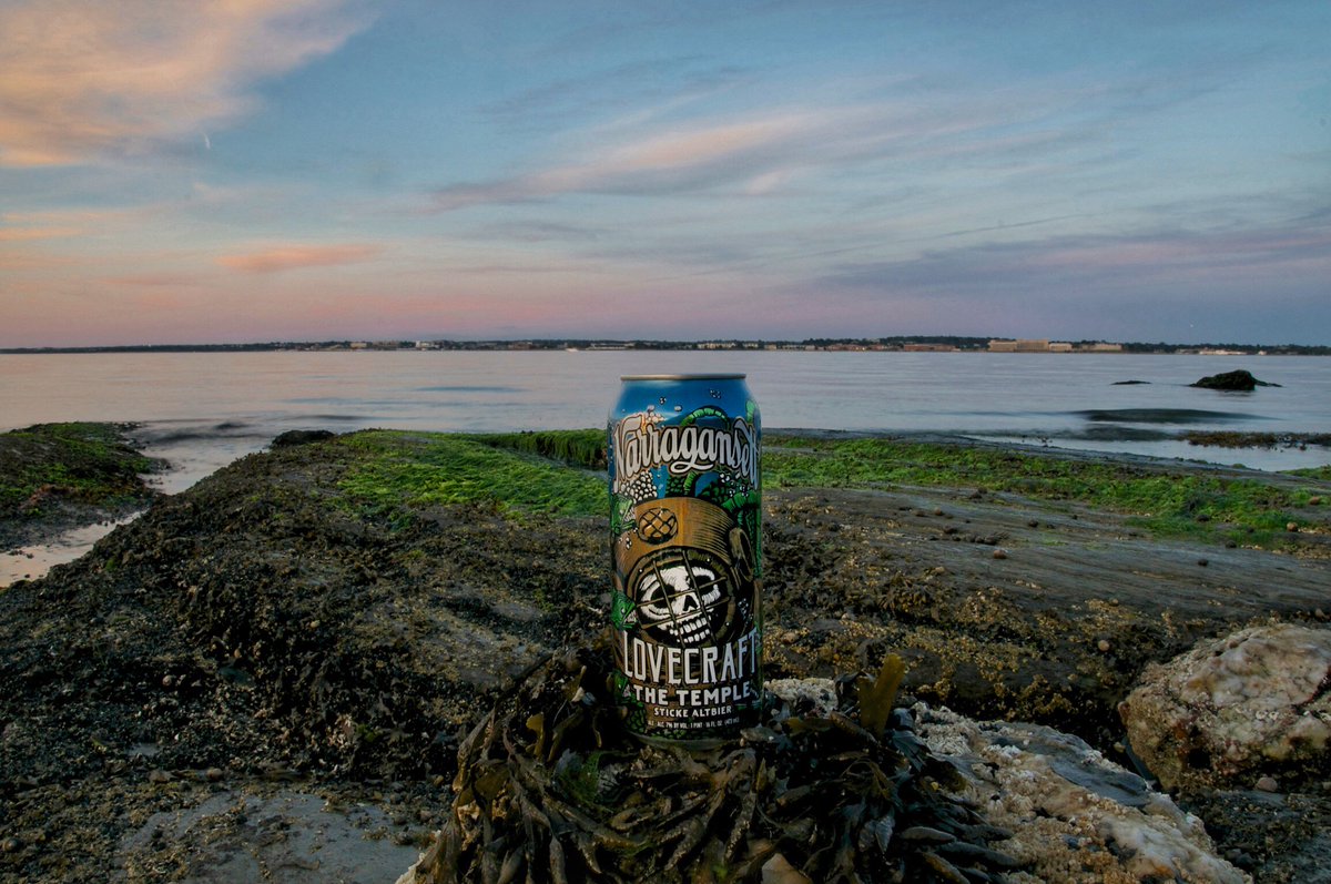 "But more wonderful than the lore of old men &amp; the lore of books is the secret lore of the ocean." #HPLovecraft <a href="/gansettbeer/">Narragansett Beer</a> #WeirdWednesday