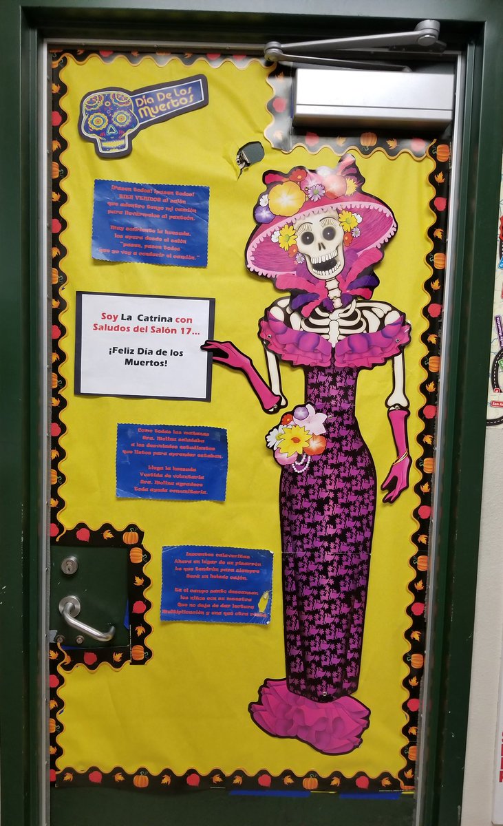 Celebration of life. Remeberance. Culturally responsive pedagogy in Spanish Language Immersion.  #DiaDeLosMuertos  <a href="/PowayUnified/">Poway Unified</a>