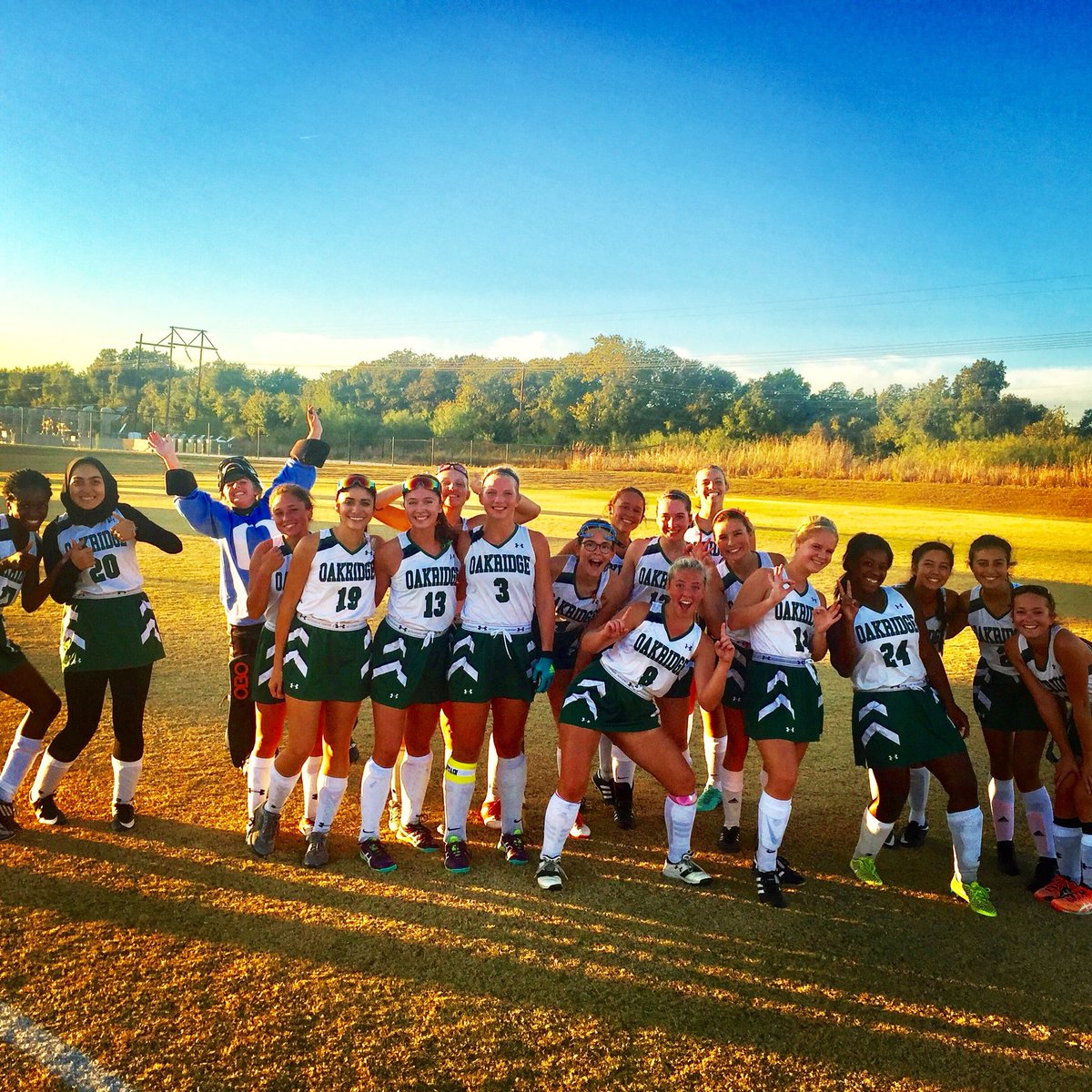 Great picture after the win! <a href="/oakridgeowls/">The Oakridge School</a> Thanks for all the support! @jkellam34 <a href="/TheCoachMelissa/">Melissa Triebwasser</a> <a href="/CatherineDanner/">Catherine Danner</a> <a href="/Jimiote/">James Andersen</a> @butchgroves