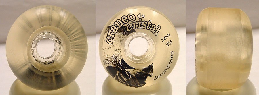OUT NEXT WEEK: Crystal Skull wheels. Same great shape as 'Mantis'.....but in 54mm, 95a.
