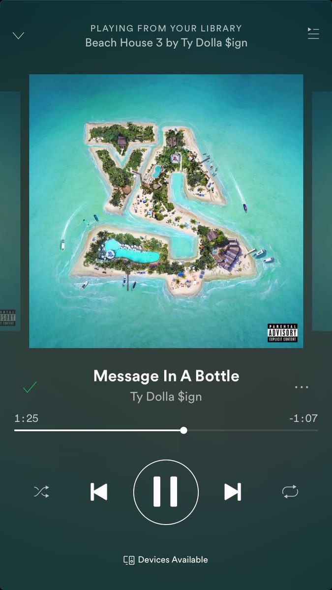 Please do yourself a favor and listen to this <a href="/tydollasign/">TyDolla$ign</a> joint, never been so in my feelings while someone sing about naked strippers.