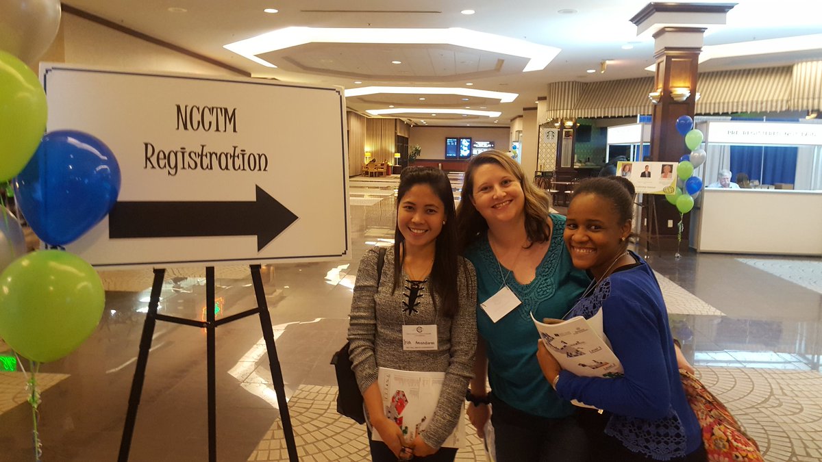 ECUcrystalECU's tweet photo. Excited about the next two days at the NCCTM Conf. All of the schools in @FCSchoolsNC are represented. It's time to #ROCKmath @FCSchoolsNC https://t.co/zY9H8zpZbS