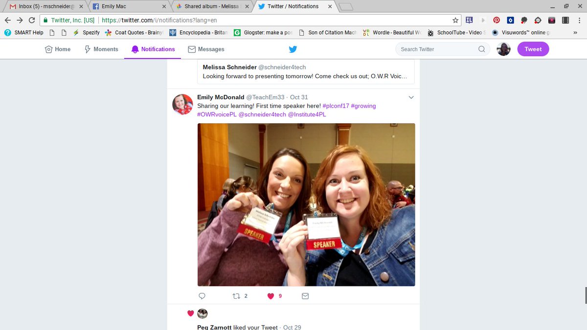 schneider4tech's tweet photo. Phenomial time at 8th Annual PL Convene. Loved learning, sharing, & networking! #beingaspeakerisfun #PLConf17 @Institute4PL @TeachEm33 https://t.co/IzMih0Tabv