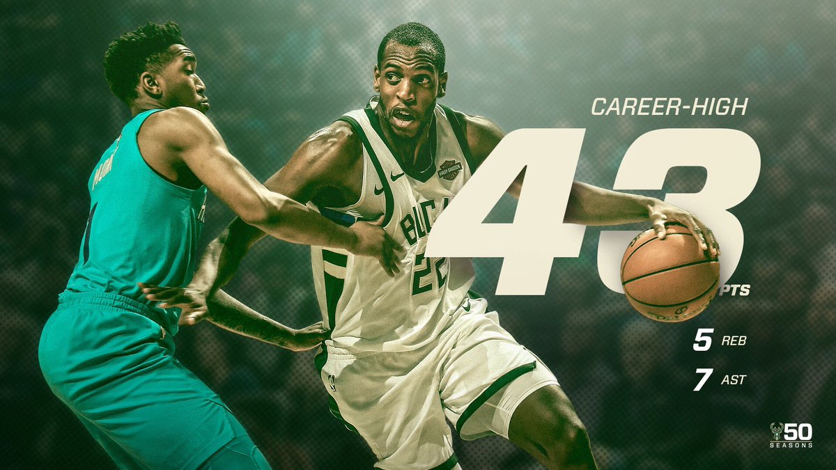 Career night for @Khris22m! https://t.co/LgaoggTIPP