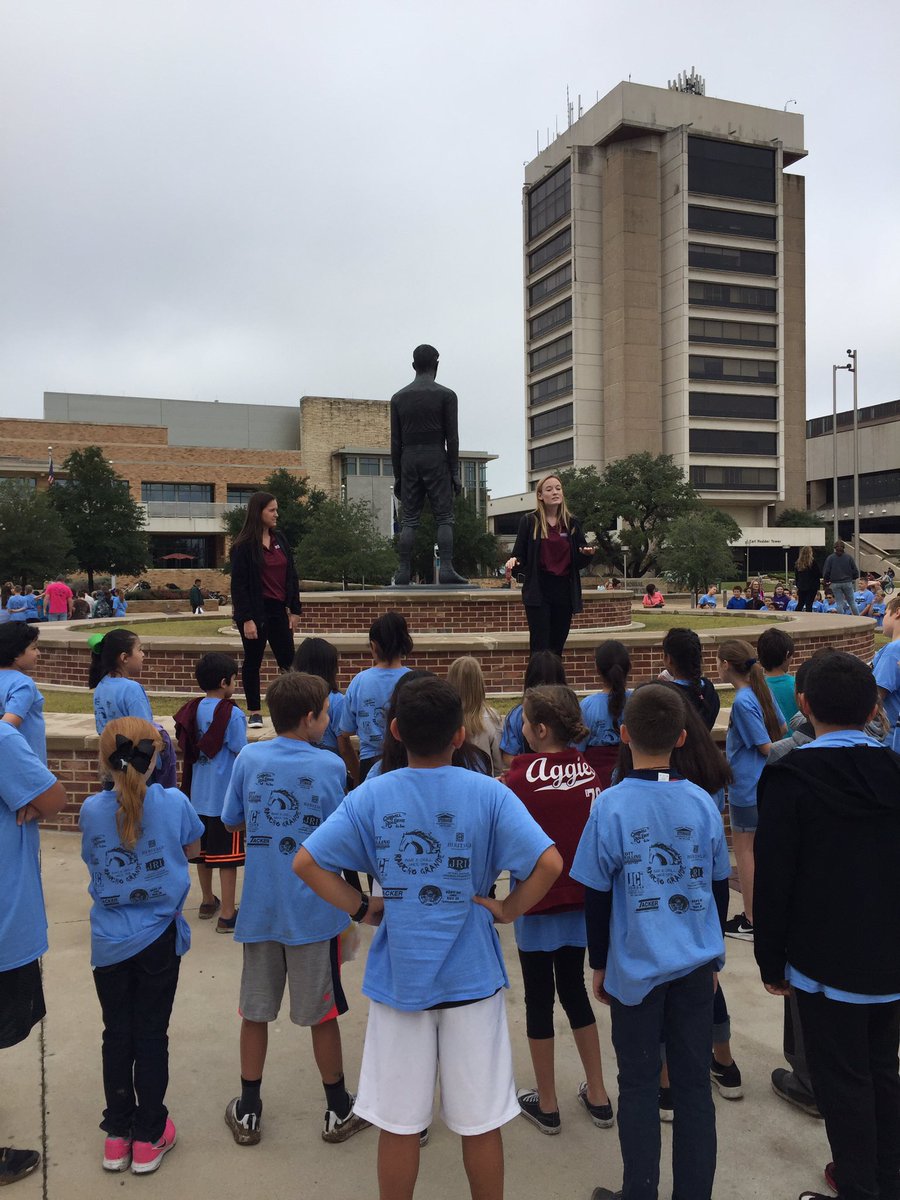 Great day today with MES 5th grade touring Texas A&amp;M. Whoop! <a href="/mesbulldogs/">Magnolia Elementary</a>