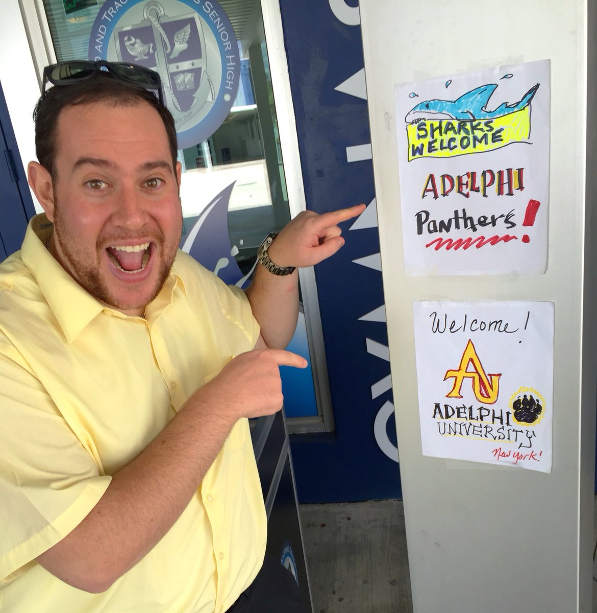WSekurity's tweet photo. Going for #highereducation ? @AdelphiU says #YASss ! @BetterMakeRoom @ReachHigher @CollegeBoard_ @CapAtm1 https://t.co/ApE953jkv9