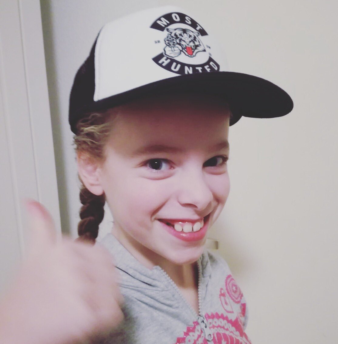 MOST_HUNTED's tweet photo. Your smile makes us smile. Thanks Fien! #fansmile #mosthunted #smile #tigercap #shootback #savewildlife #streetwear #streetstyle #teenstyle https://t.co/VraeDuuDOJ