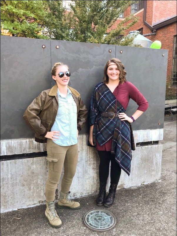 GTliberalarts's tweet photo. Check out the awesome costumes our students came up with for #HistoryCon2017! Also, spy Dean Tone in his plague doctor ensemble @TechHSOC https://t.co/bLo9kvtJfG