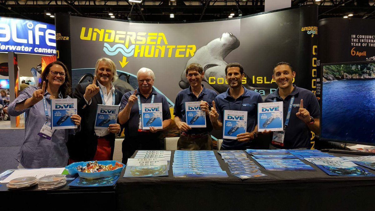 UnderseaHunterG's tweet photo. Come visit our booth #722 !
#DemaShow #Dema2017
#DiveWild
#CocosIsland https://t.co/Mn8blHqM8U