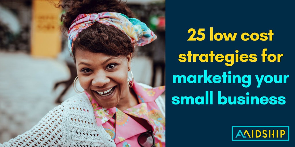 Looking for new ways to #market your #smallbusiness? Here's 25 #lowcost strategies you can try! 

bit.ly/2A138mw