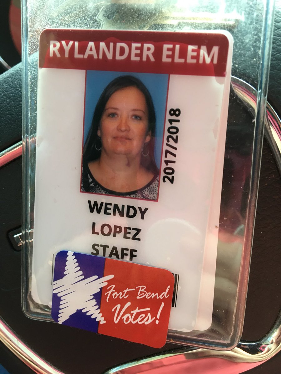 Lopez_2nd's tweet photo. Great day for voting!! #katyISDsupt #KatyISDvotes #rrepride https://t.co/xlEqeVoIK8