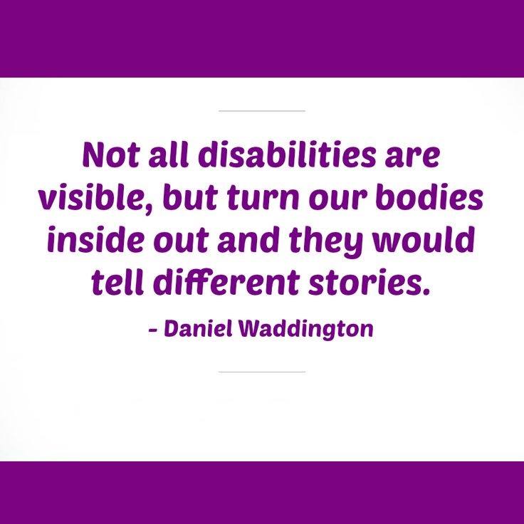 Too true yes #invisibledisabilitiesawareness #InvisibleDisability