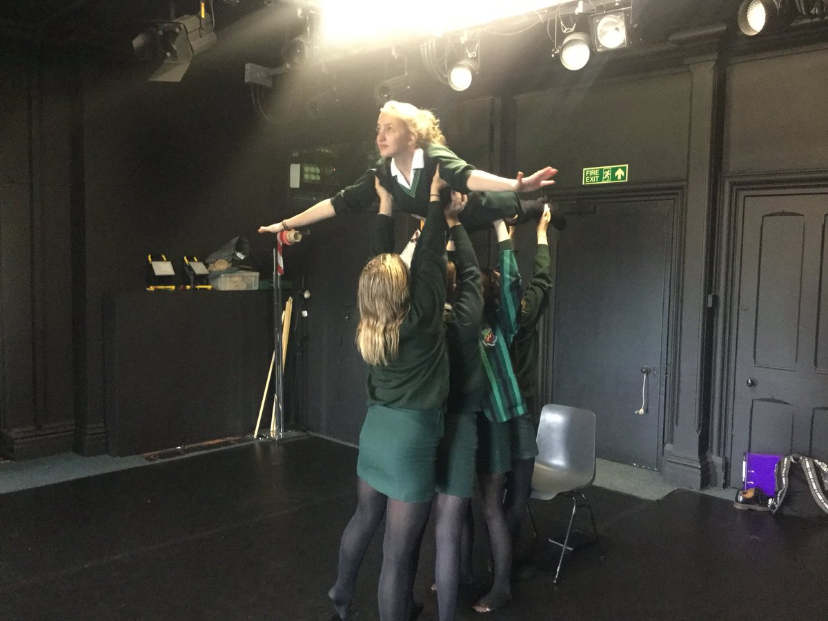 FHill_Drama's tweet photo. Aiming for perfection as the Yr 11s rehearse for their Devised Exam in a couple of weeks @FarnboroughHill @OCR_PerformArts #viewfromthegods https://t.co/uVWAWq1SMO