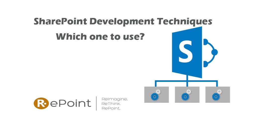 SharePoint offers endless possibilities to revolutionize your business, with a variety of development techniques. ow.ly/c4WZ30gic8N