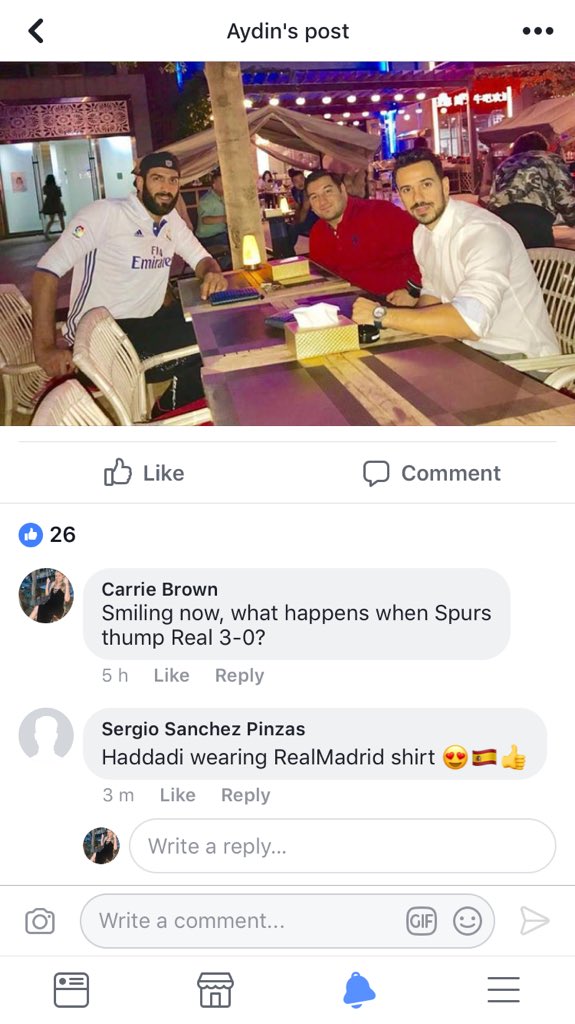 CarrieBrownTV's tweet photo. @GaffneyVLC Made doco on MP & Spurs 18 months ago. 1st time HK talked about Spurs potential to replicate class of ‘92. And above. 1 goal out 😝 #YepIdid https://t.co/7q554s8rgB