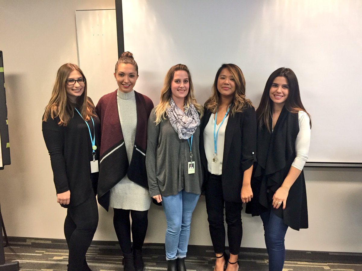 MariaPolicelli's tweet photo. One of my absolute favourite days of the year speaking to Grade 9 students for Take Your #KidsToWork Day at @FCT_Canada. #MillennialPanel https://t.co/sn4N8yUSDa