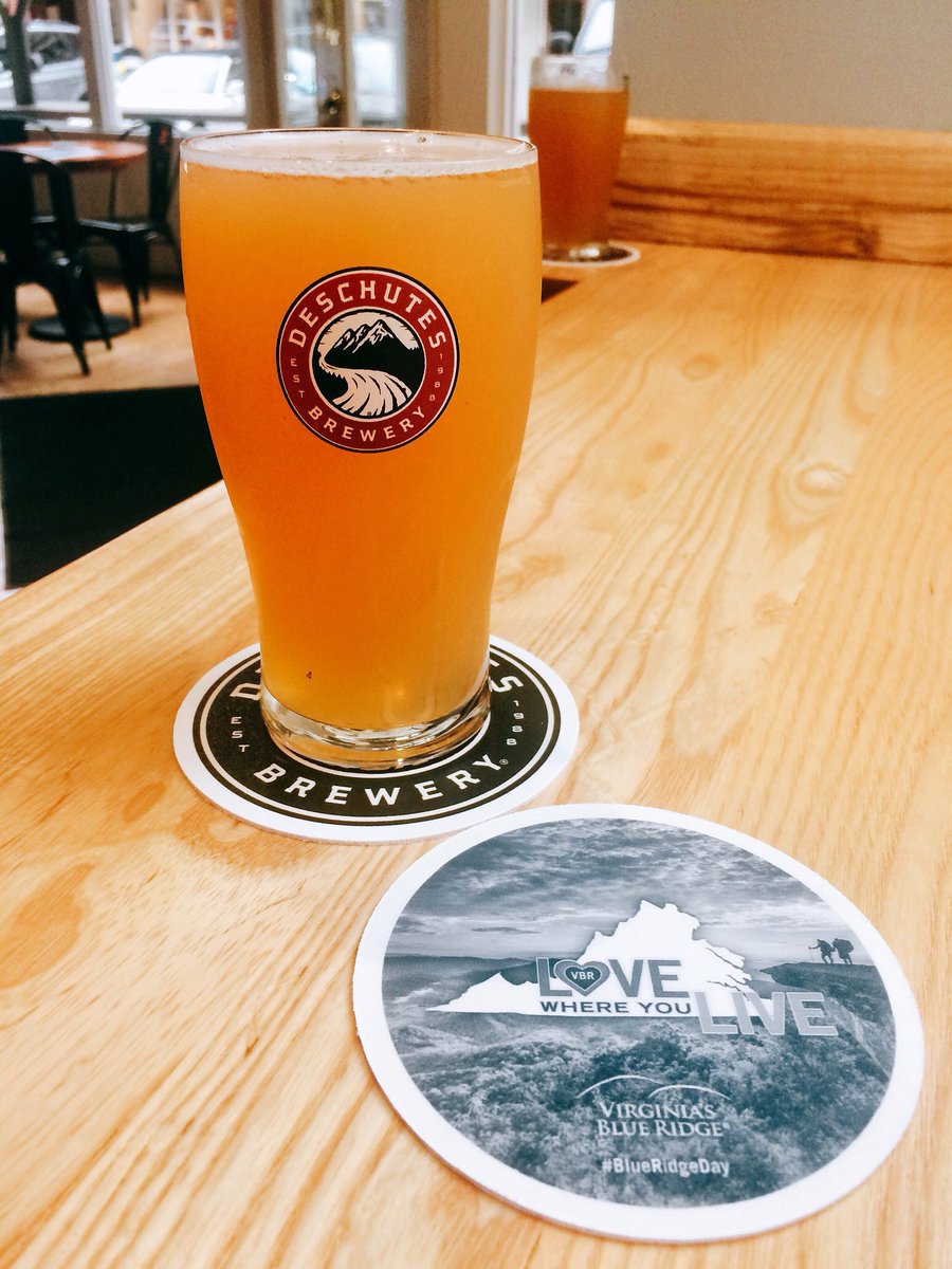 First <a href="/DeschutesBeer/">Deschutes Brewery</a> brewed in the “Star City,” and it is pretty fantastic! #Roanoke #DeschutesRKE