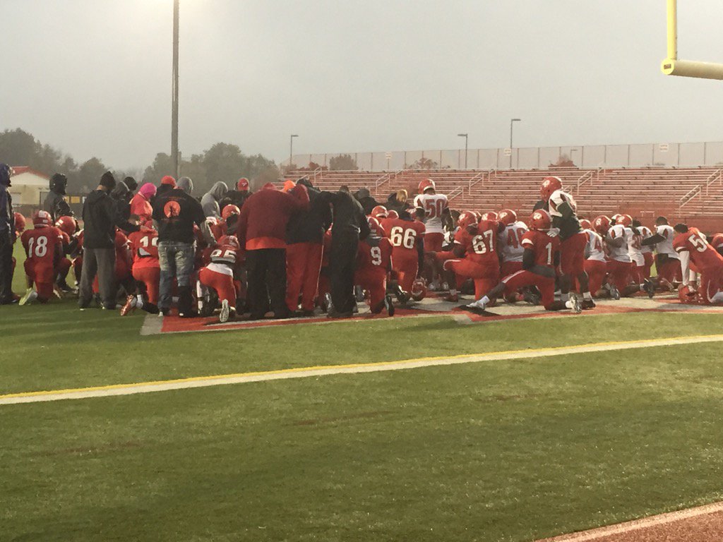 KyleNeddenriep's tweet image. If you are still practicing on Nov. 1, you are doing something right. Pike preps for Fishers on Friday night.