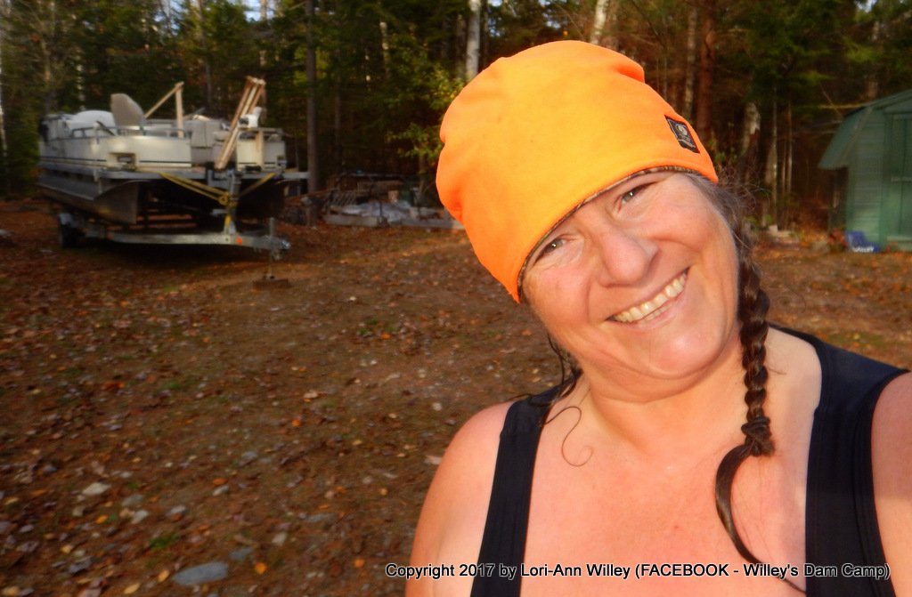 WilleysDamCamp's tweet photo. Still #Swimming #November #LifeOffGrid #Maine #Hunting #Hat #FallWeather #WilleysDamCamp on #Facebook https://t.co/gQq5qaS3Dy
