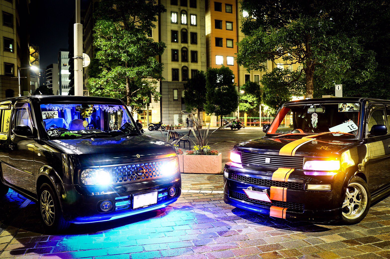 Manya 昨日はイタリア街行って ちなゆうカップルとやっと会えて コラボできました ๑ ༥ ๑ 一哉も来てくれて ほんとありがとう 湘南乃風 安室奈美恵 湘南乃風仕様車 安室奈美恵仕様車 イタリア街 T Co Banm7ag3jl Twitter