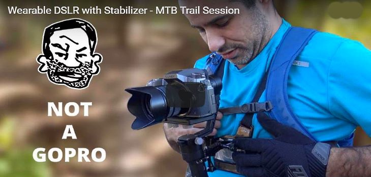 Tangulls's tweet image. I just might have to give this a try on my next Mt. Bike Ride. #Gimbal #Zhiyun #stabilizer #mtbiking 
gimbaltest.com/wearing-full-s…