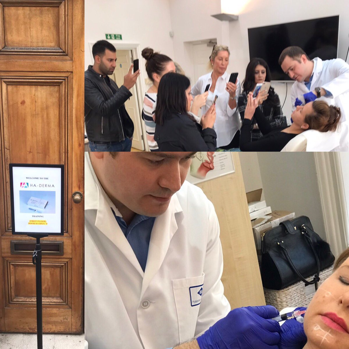 Training, training, even more training... #Profhilo #training #London