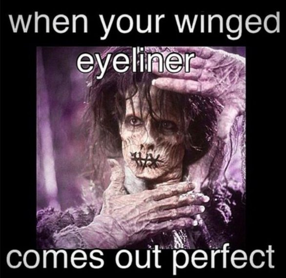 LevenRoseBeauty's tweet photo. A fantastic moment. #MakeupWin #WingedEyeliner #NaturalBeauty https://t.co/jWCcStXxy6