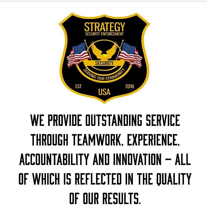 strategysecurit's tweet photo. Protected by #StrategySecurityEnforcement Security Protection (954) 982-4345 #Security #SecurityGuard #SecurityService #SecurityGuardService https://t.co/HI78TqETe7