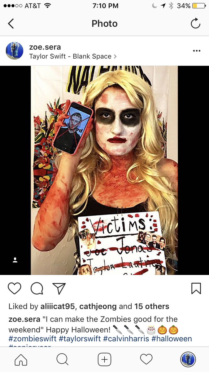 zgetz20's tweet image. zombie swift for 2 years in a row = my fav costume ever ❤️#LookWhatYouMadeMeBoo