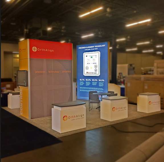 AEM_01's tweet photo. Big light box makes a big impact for OrthAlign at AAHKS in Dallas. #OrthAlign #AAHKS https://t.co/LnsLno9O7m