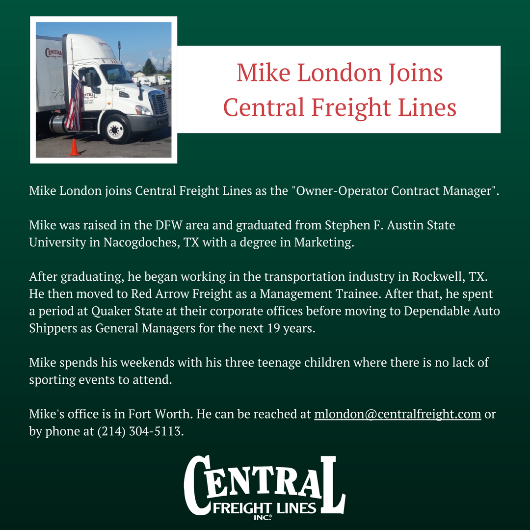 Let's start the month by welcoming one of the newest members of the CFL team, Mike London! We are thrilled to have you, Mike!