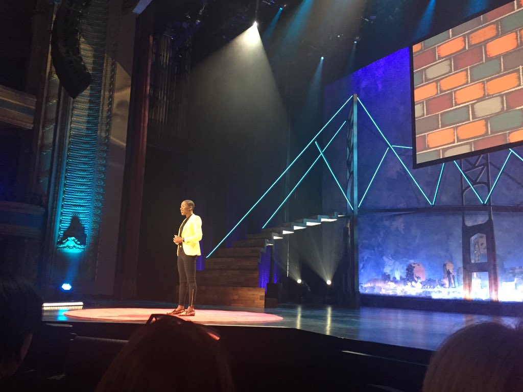 'It's our duty to be the domino' -@iLuvvit #tedwomen2017 #TEDWomen @TEDWomen