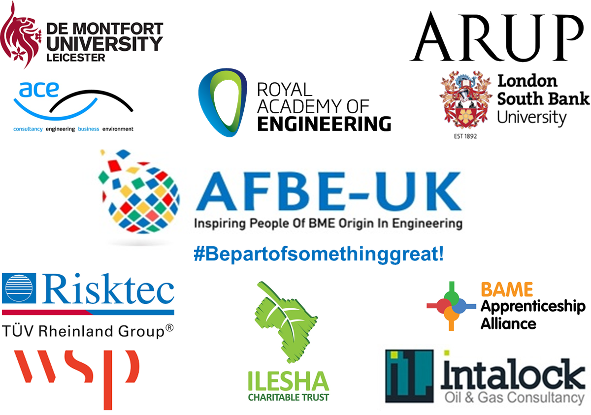 AFBE_UK's tweet photo. Thanks to all our wonderful sponsors for making amazing happen! #AFBEis10 @bameaaUK #Risktec @ACE_Updates #Intalock Oil&Gas @yinkab https://t.co/eI7lGNDzUk