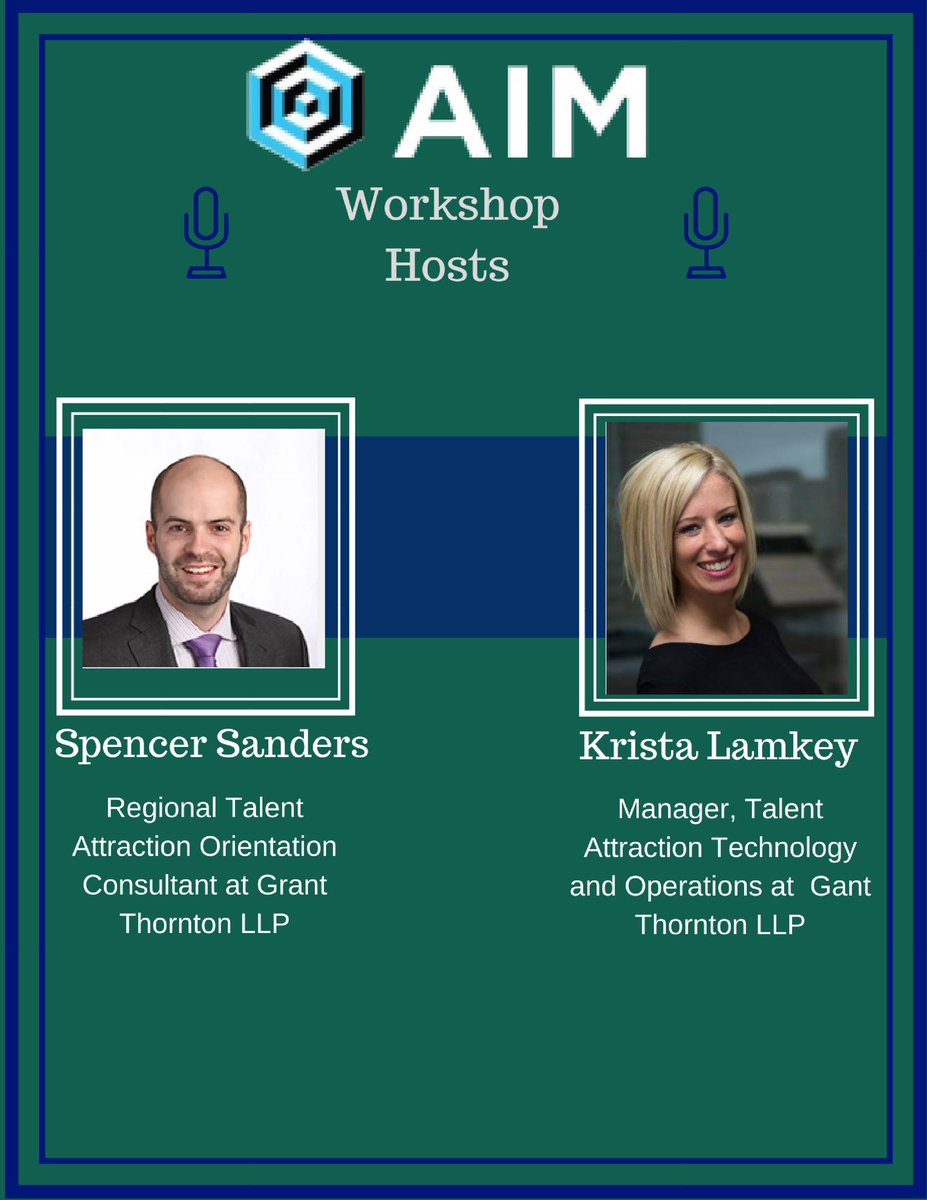 AIM Conference will feature an interview workshop from @GrantThorntonCA Spencer Sanders and Krista Lamkey!  goo.gl/cGxEnp