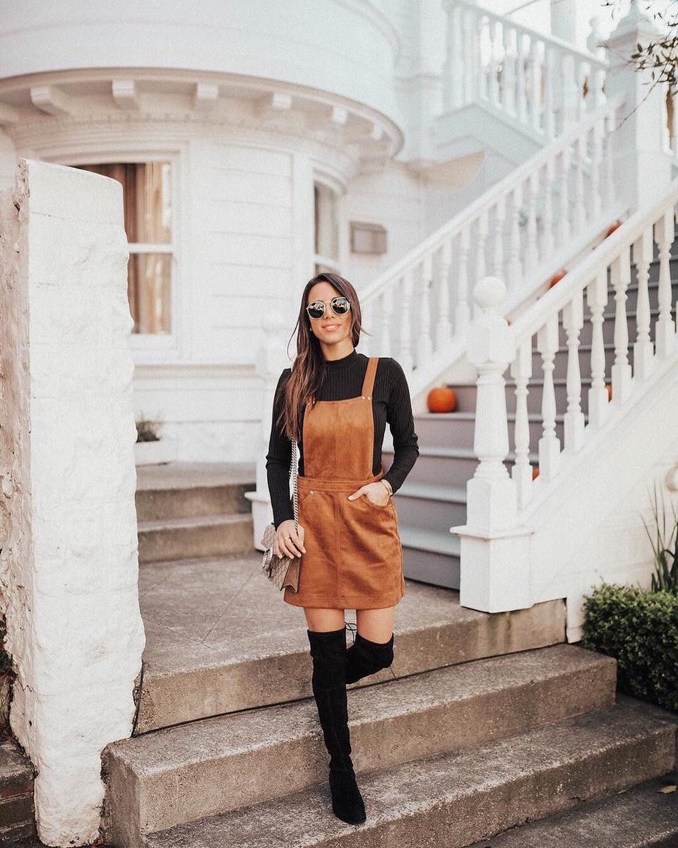 Perfect overall moment with @arianao in the Jamie Overall Dress bit.ly/JamieOverall  <3 #BabesInBBD