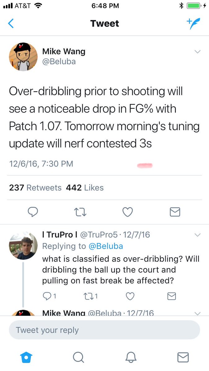 DK_rtr's tweet photo. @Beluba 2k17 all over again... basically same thing was patched last year. Amazing how things repeat in this game series... https://t.co/tHvLdErtF5