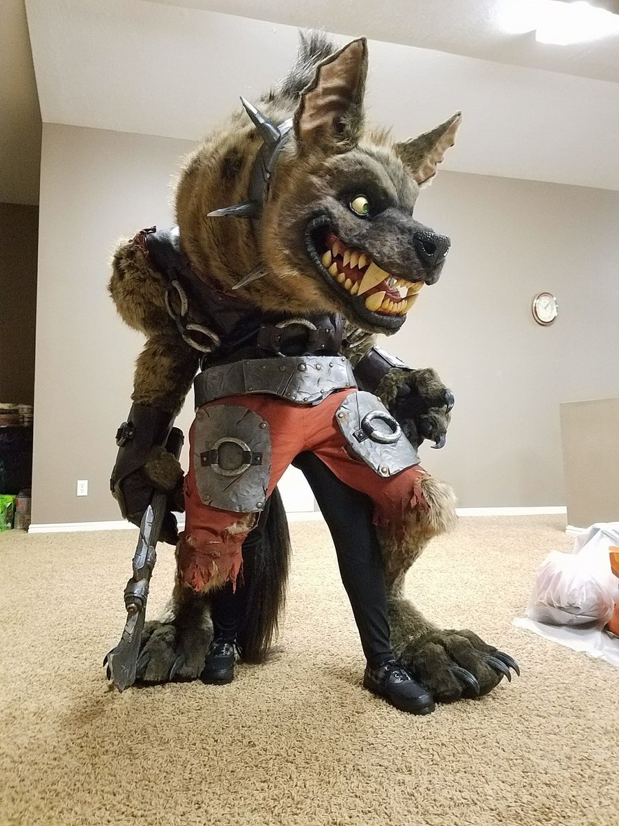 The Rpf On Twitter Hogger From World Of Warcraft By Kazplay Wow Cosplay Costume Craftyourfandom