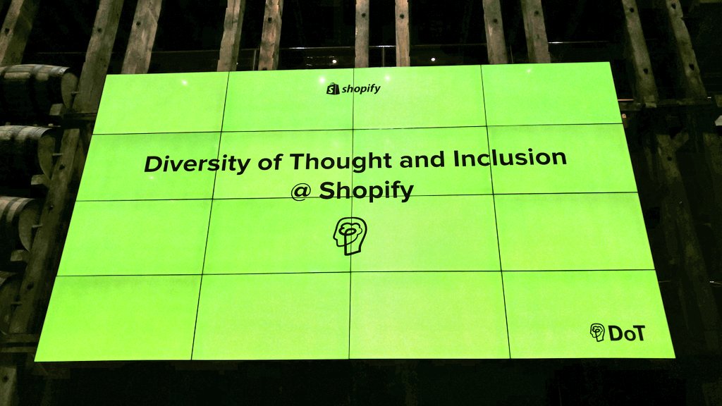 Thank you Banjo <a href="/Shopify/">Shopify</a> for sharing this with us at <a href="/HiveWR/">HiveWR</a> tonight