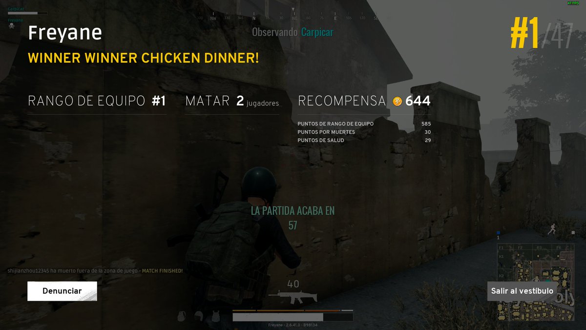¡¡WINNER WINNER CHICKEN DINNER!!
Las buenas curaciones de <a href="/carpi_car/">Ru</a> xD
#PlayerUnknownsBattlegrounds #PUBG <a href="/PUBG_HISPANO/">PUBG_HISPANO</a>