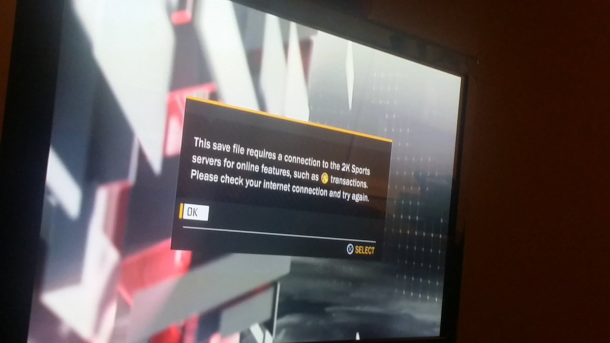 HagyVictor's tweet photo. @NBA2K #NBA2K18  this game is worse than it was before patch 5. Did the update now I'm getting this and I just played a walk on pro am https://t.co/m3gx71nZO6