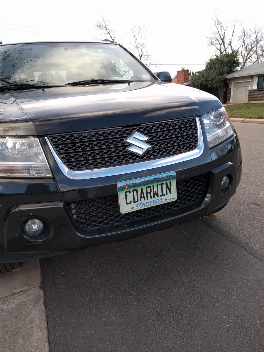 New car showed up in my neighborhood. I can't wait to meet the driver.