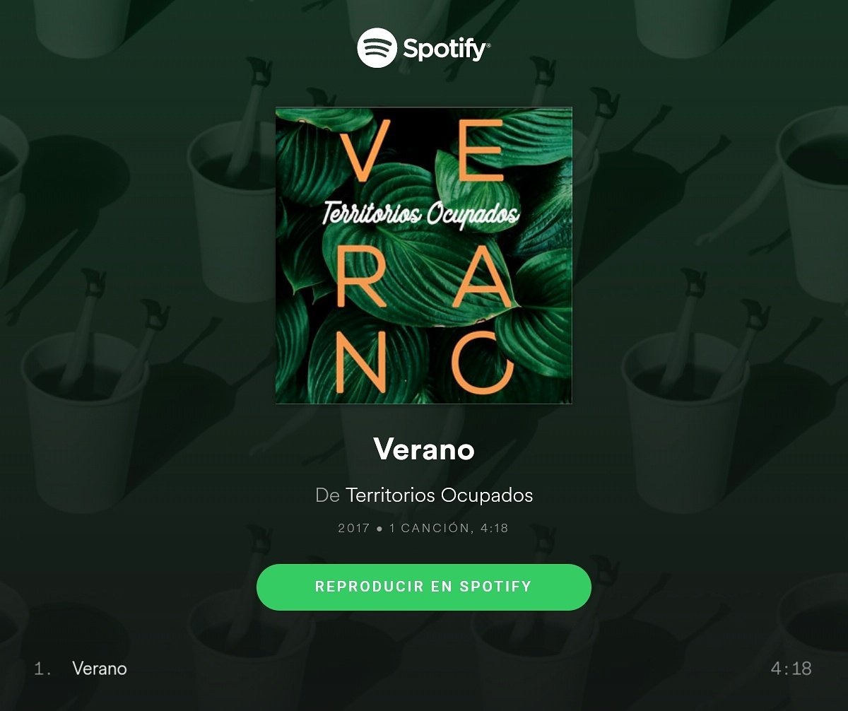 Territorios Ocupados
Aún no la tienes en tu playlist?? #verano #spotify #onerpm ONErpm #estudioslucerna #music

open.spotify.com/track/33E0o5FO…