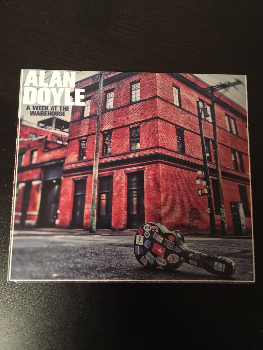 jholden23's tweet photo. Took a little longer’cause I got it from the local record shop here in #Steveston but..#AWeekAtTheWarehouse Smiling already @alanthomasdoyle https://t.co/cFWXo6UgI2