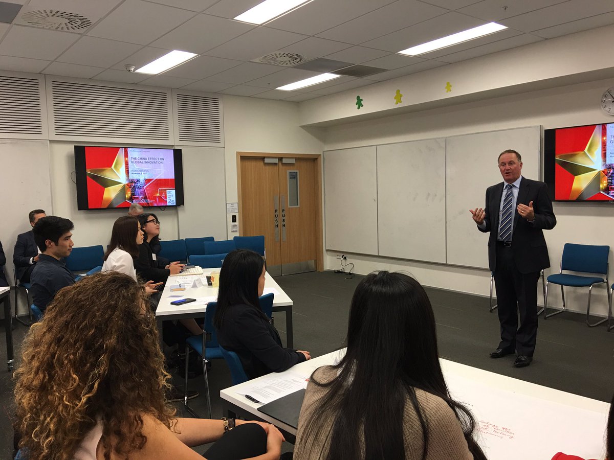 nzchinacouncil's tweet photo. Former PM Sir John Key joined our Next Gen Leadership event https://t.co/y9YeI2NUCA